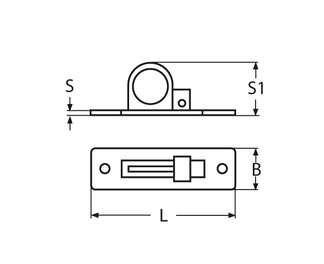 Lève panneau A2 - 90x25 mm