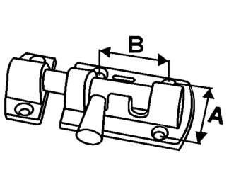 Targettes laiton chromé