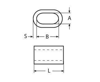 Manchon aluminium