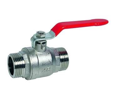 Vanne à sphère laiton 2 voies male