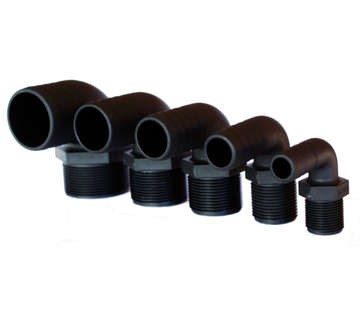 Raccords cannelés et filetés