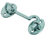 Crochets laiton chromé