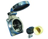 Socle inox téléphone et tv