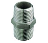 Raccords mamelons males inox