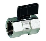 Vanne à sphère laiton 2 voies papillon