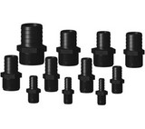 Raccords cannelés et filetés